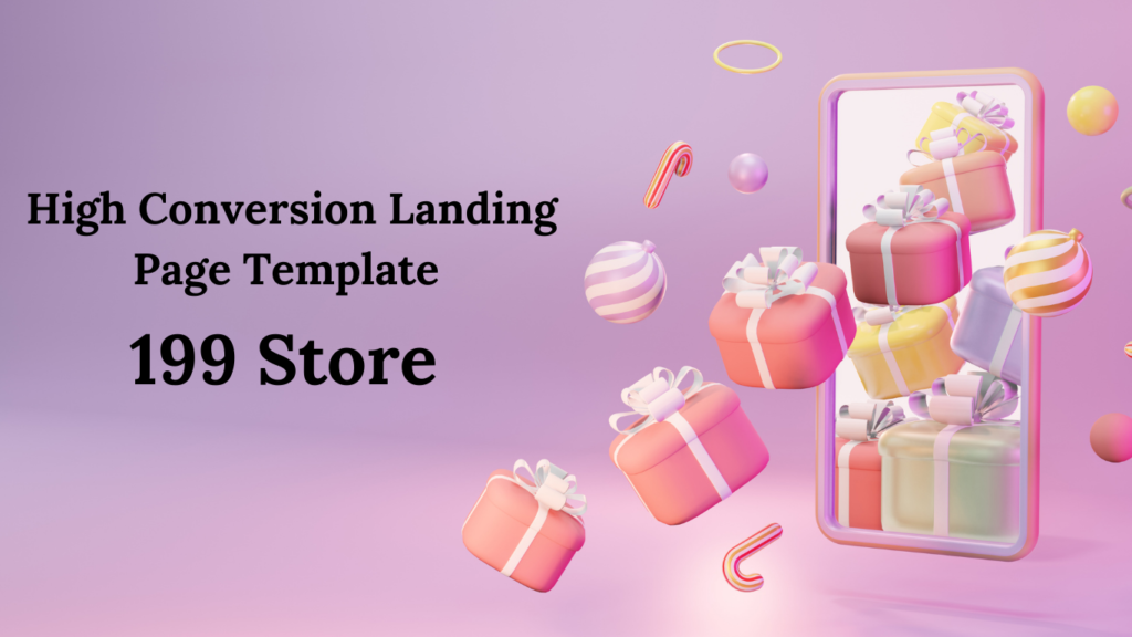 High Conversion Landing Page Template